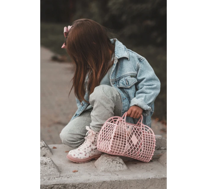 Dětské zateplené boty na zip Růžové model 21634773 - Boto Dětské zateplené boty na zip Růžové model 21634773 - Boto