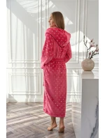 Dámský župan Tmavě růžová vzor L&L model 21803146 - L&L Dámský župan Tmavě růžová vzor L&L model 21803146 - L&L