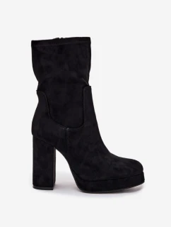 Boty na podpatku  model 218499 Step in style