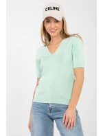 Svetr s krátkým rukávem  model 223997 Factory Price