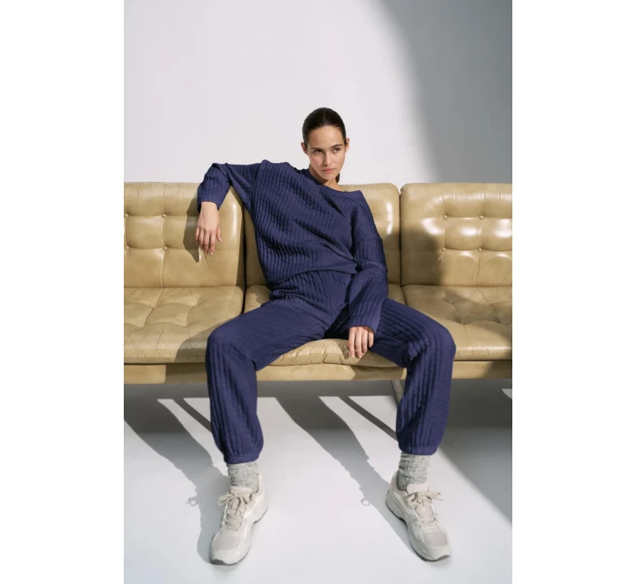 Cozy Comfort Trouser Quilted 01 - BLUE - TRIUMPH BLUE - TRIUMPH