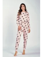 Taro Hannah 3206 long/r S-XL Z24/25 dámské pyžamo