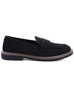 Dámské polobotky Lordsy, černé, ze semiše, Vinceza 62335 Dámské polobotky Lordsy, černé, ze semiše, Vinceza 62335