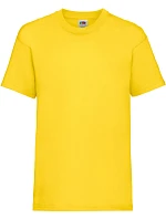 Fruit of the Loom Kids Valueweight T Dětské tričko 16.1033 yellow Fruit of the Loom Kids Valueweight T Dětské tričko 16.1033 yellow