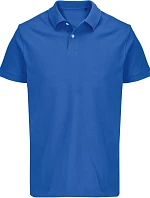 SOL'S Pacific Unisex piqué polo z těžké bavlny 25.4439 royal blue