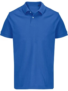 SOL'S Pacific Unisex piqué polo z těžké bavlny 25.4439 royal blue