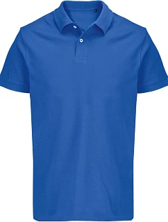 SOL'S Pacific Unisex piqué polo z těžké bavlny 25.4439 royal blue