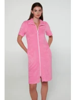 Šaty froté s krátkými rukávy model 19697685 - Vamp