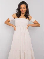 Šaty 346 SK 009.51 světle béžová