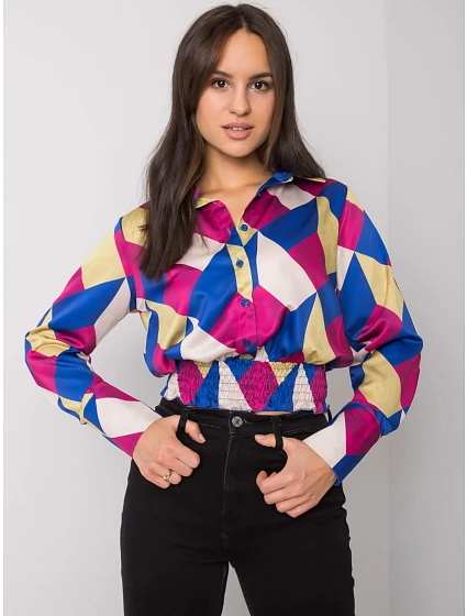 Halenka DHJ BZ model 17544479 tmavě modrá - FPrice