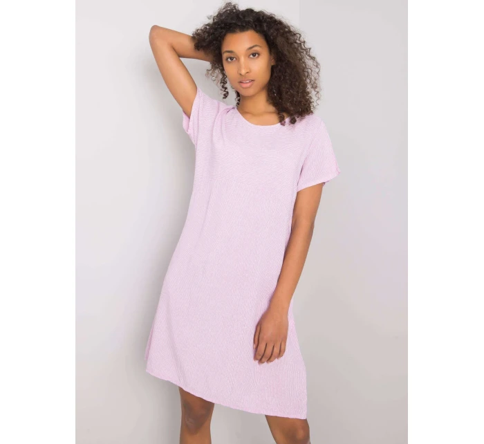 Šaty DHJ SK 20277.29P světle fialové
