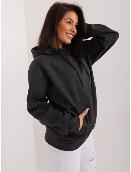 Bluza HP BL model 19712292 grafitowy - FPrice Bluza HP BL model 19712292 grafitowy - FPrice