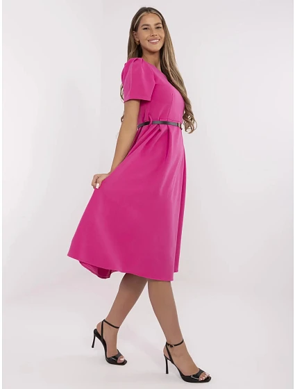 MI SK šaty model 21075616 fuchsiová - FPrice MI SK šaty model 21075616 fuchsiová - FPrice