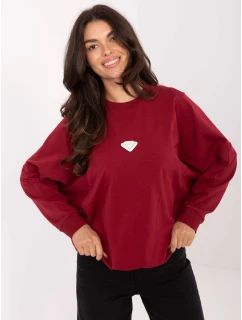 Mikina RV BL A877.19P bordó