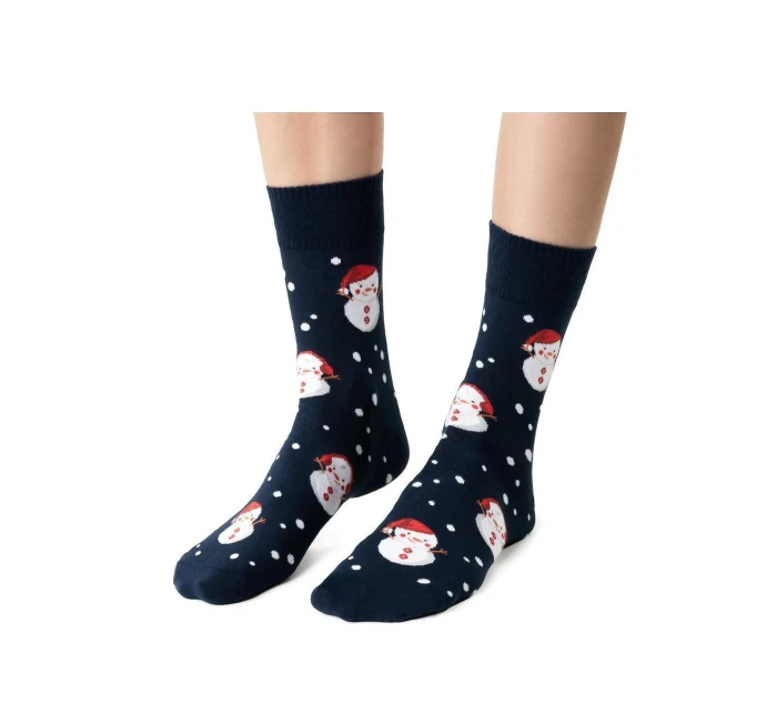 Ponožky Steven art.136 Świąteczne damskie 35-40