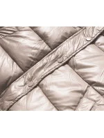 KRÓTKA KURTKA PUCHOWA CROP BEŻ model 21243924 - HONEY WINTER