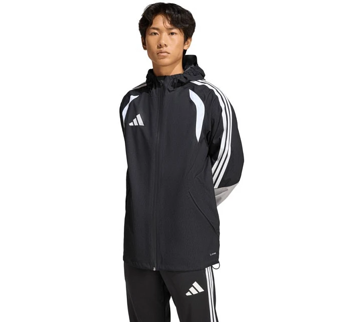 Pánská bunda Tiro 26 Rain jacket black model 22056260 pánské - ADIDAS Pánská bunda Tiro 26 Rain jacket black model 22056260 pánské - ADIDAS