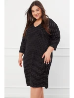 Italian Fashion Puntini r.3/4 barva:print/black