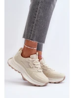 Dámské Tenisky HI-POLY SYSTEM Big Star NN274A105 Bežové Dámské Tenisky HI-POLY SYSTEM Big Star NN274A105 Bežové