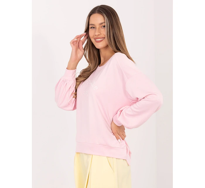 Mikina RV BL A1220.11 světle růžová Mikina RV BL A1220.11 světle růžová
