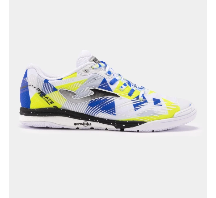 Pánské sálovky Joma Regate Rebound 2402 White Yellow