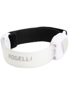 Rogelli LED páska na ruku bílá