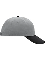 Daiber MB 6111 6 panelová raver kšiltovka 03.6111 light grey/black