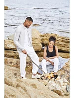 Fruit of the Loom Classic Elasticated Jog Pants Tepláky 16.4026 heather grey Fruit of the Loom Classic Elasticated Jog Pants Tepláky 16.4026 heather grey