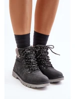 Zateplené dámské kotníkové boty černé model 21676755 - Lee Cooper Zateplené dámské kotníkové boty černé model 21676755 - Lee Cooper