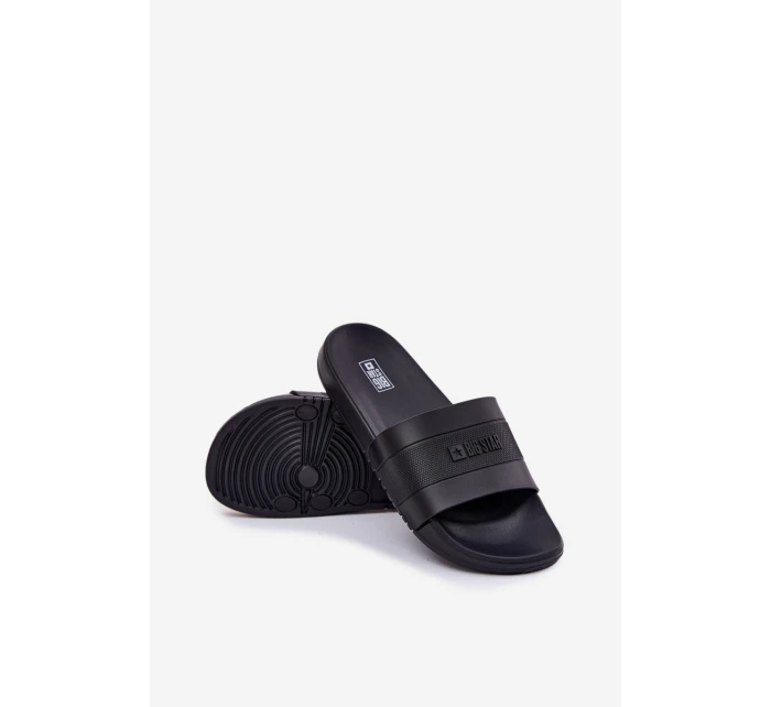 Lehké Pánské Sandály Big Star model 21694600 Tmavě Modré - Big Star Shoes Lehké Pánské Sandály Big Star model 21694600 Tmavě Modré - Big Star Shoes