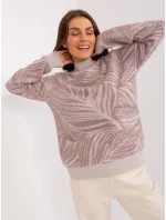 Jumper AT SW 2357.96 světle fialová Jumper AT SW 2357.96 světle fialová