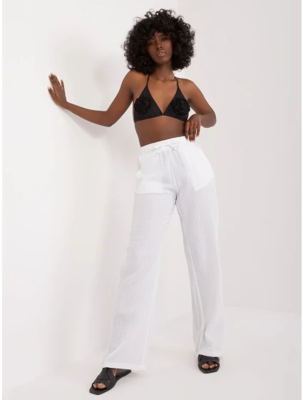 Spodnie model 20100886 biały - FPrice