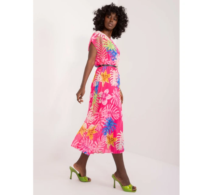 Šaty DHJ SK 8839 3.30 tmavě růžová