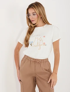 T sht TS ecru model 22102537 - FPrice