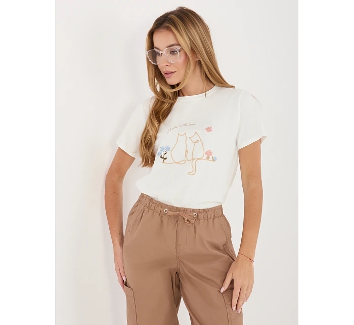 T sht TS ecru model 22102537 - FPrice