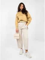 Spodnie IT SP model 21946639 jasny beżowy - FPrice