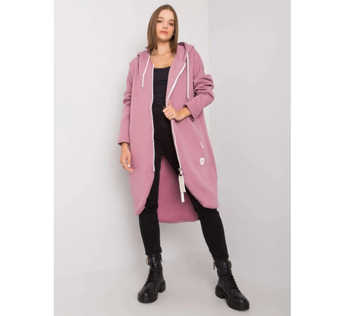 Mikina RV BL 4742.20P tmavě růžová