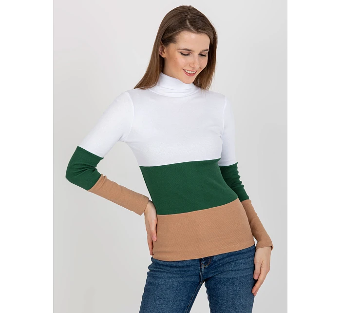 Halenka RV BZ 8465 1.08P bílo-zelená