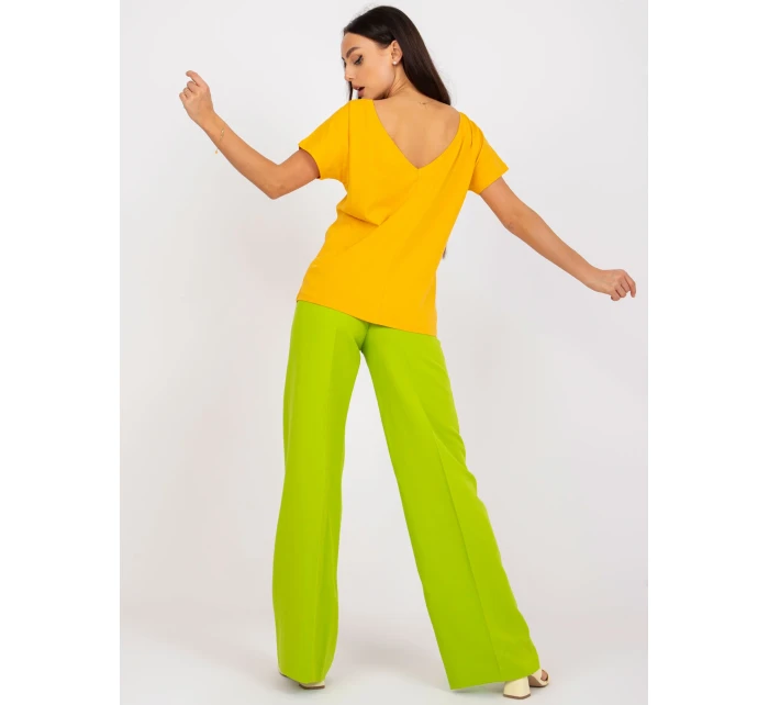 Tričko RV TS 4662.86 tmavě žlutá