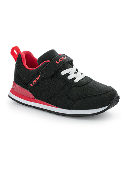 Dětská volnočasová obuv LOAP ACTEON Černá/Červená