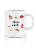 Personalizovaný klasický bílý hrníček s letním mixem 