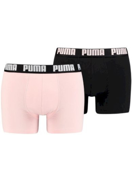 Pánské boxerky 2ks model 18641964 Everyday Černá a světle růžová - Puma