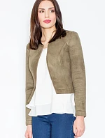 Dámské sako M456 olivové - Figl