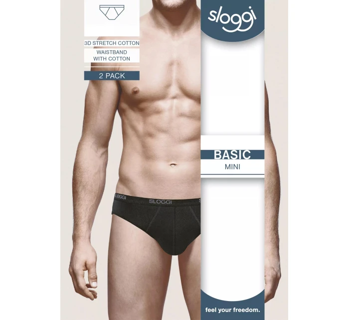 sloggi men Basic Mini 2P - BLACK - SLOGGI BLACK - SLOGGI sloggi men Basic Mini 2P - BLACK - SLOGGI BLACK - SLOGGI
