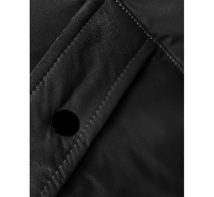 DAMSKA DŁUGA KURTKA ZIMOWA Z KAPTUREM CZARNA model 21245822 - J.STYLE DAMSKA DŁUGA KURTKA ZIMOWA Z KAPTUREM CZARNA model 21245822 - J.STYLE