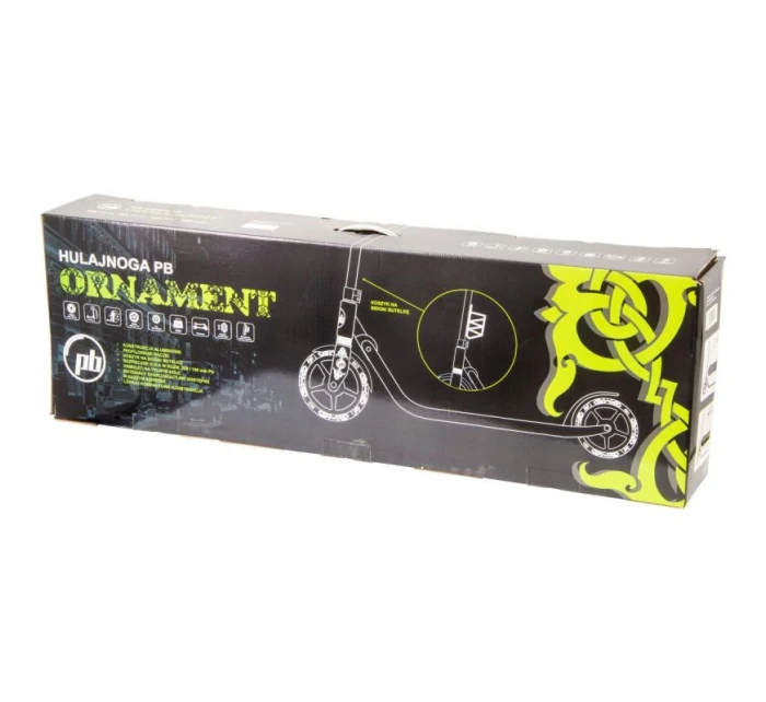 KOLOBĚŽKA PB ORNAMENT 230MM ZELENÁ