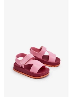 Dětské sandály na suchý zip Scented ZAXY Pink