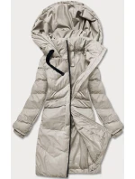 Lehká dámská zimní bunda (5m735-62) béžová - Goodlooking Lehká dámská zimní bunda (5m735-62) béžová - Goodlooking