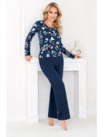 Dámské pyžamo model 21774174 dlouhé - Donna