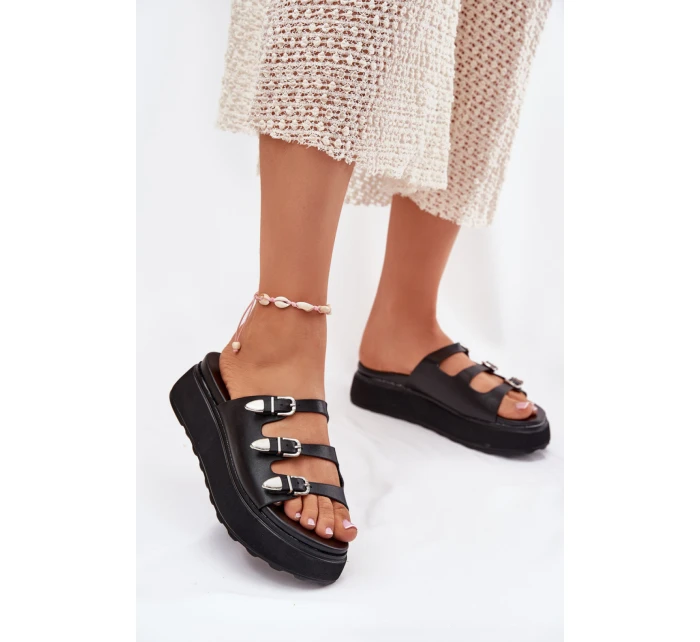 Pantofle model 215970 Step in style Pantofle model 215970 Step in style